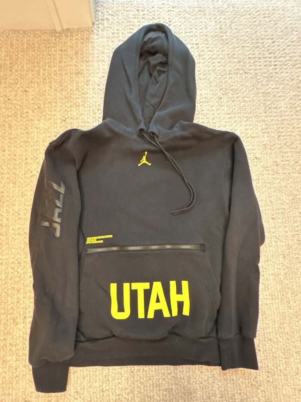 Jordan Brand Utah Jazz Practice Performance Pullover Hoodie